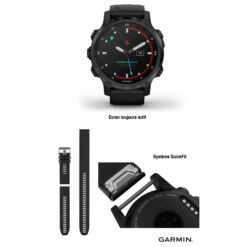 GARMIN_DESCENT MK2S NOIR MAT -AQUALUNG || Mares || SEAC Soldes GARMIN DESCENT MK2S Noire 8