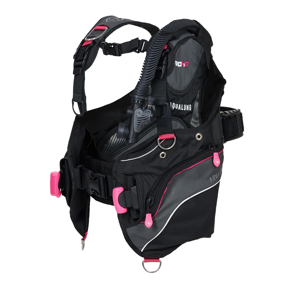 AQUALUNG PRO HD NOIR/ROSE Gilet Stablisateur Femme 4 AQUALUNG PRO HD NOIR/ROSE Gilet Stablisateur Femme â Image 2